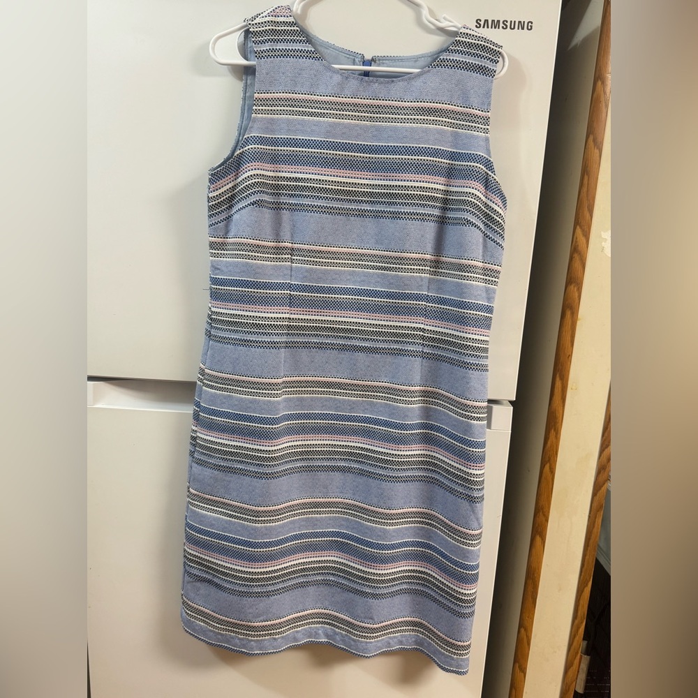 Talbots Elegant Blue Dress